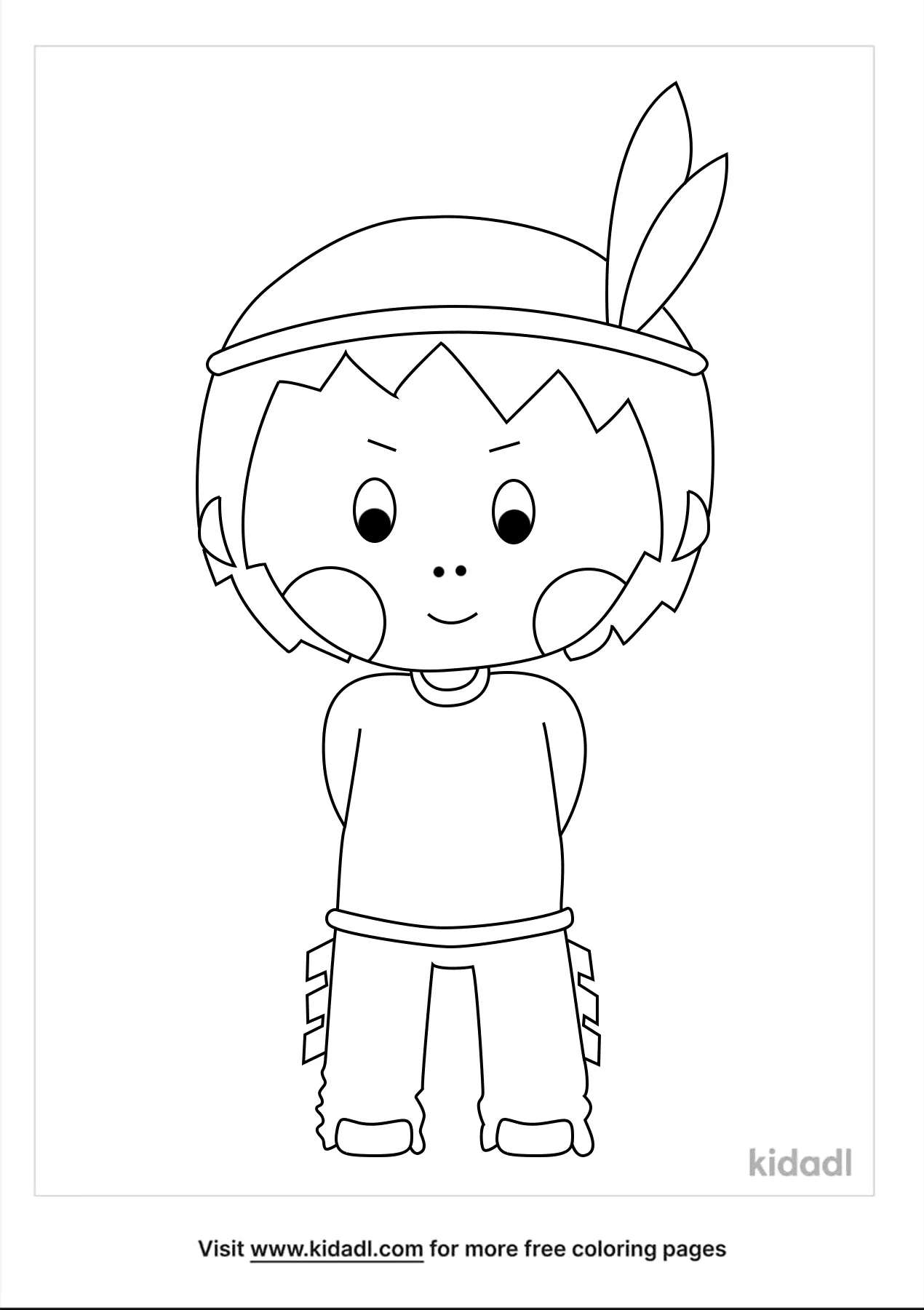 Free squanto coloring page coloring page printables