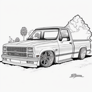 Color your ride a lowrider coloring adventure fadiora nova books