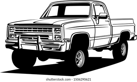 Classic vintage retro car vector design stock vector royalty free