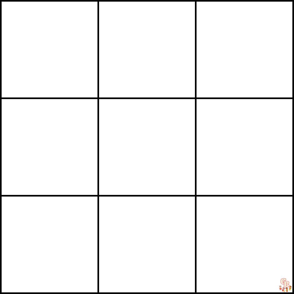 Color your world with square coloring pages