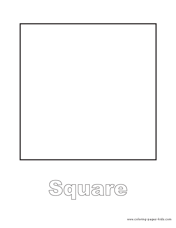 Shape color pages