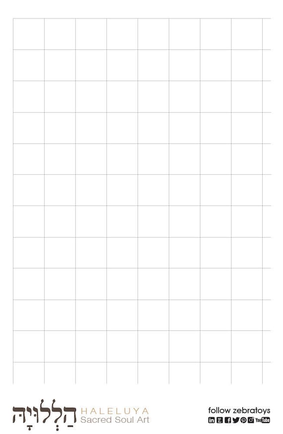 Square blank grid sheet seamless geometric patterns