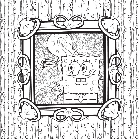 Spongebob downloadable coloring sheets â spongebob squarepants shop