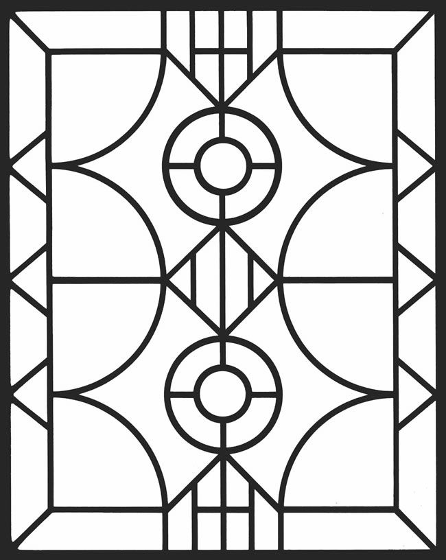 Wele to dover publications stained glass patterns coloring pages stained glass designs