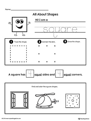 Free all about square shapes