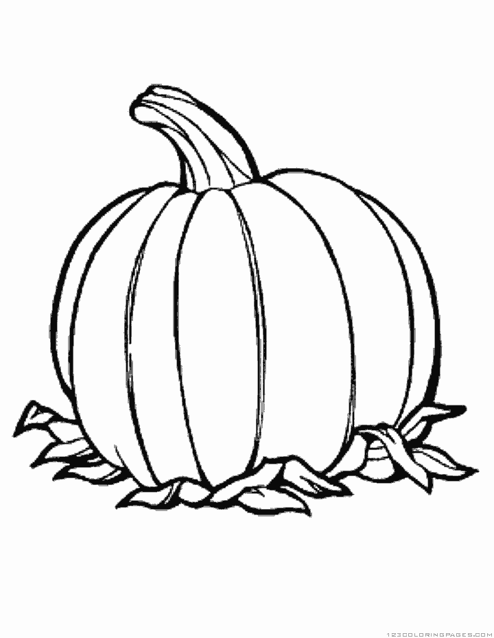 Pumpkin coloring pages