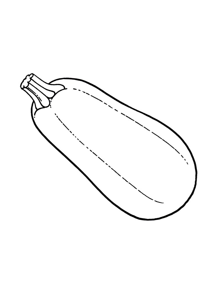 Squash coloring pages