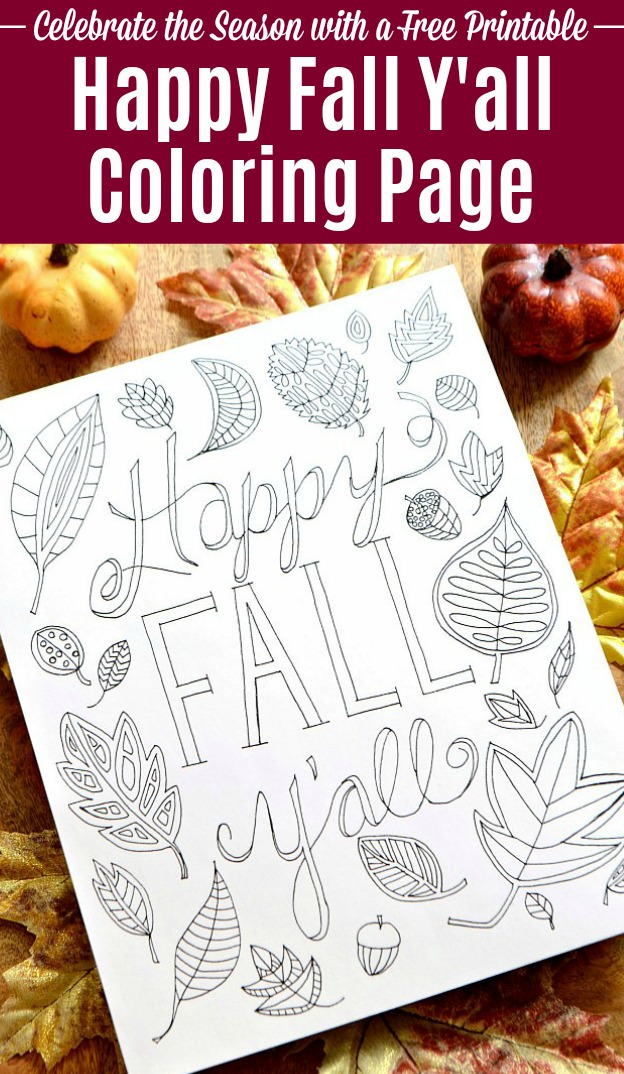 Free fall coloring page happy fall yall hello little home