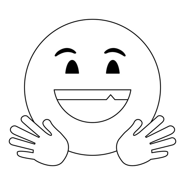 Teeth emoji free stock vectors