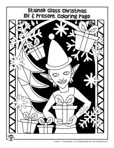 Stained glass ornament coloring pages crafts woo jr kids activities childrens publishing