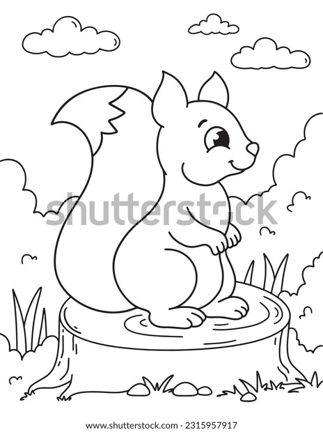 Thousand colorful squirrel royalty