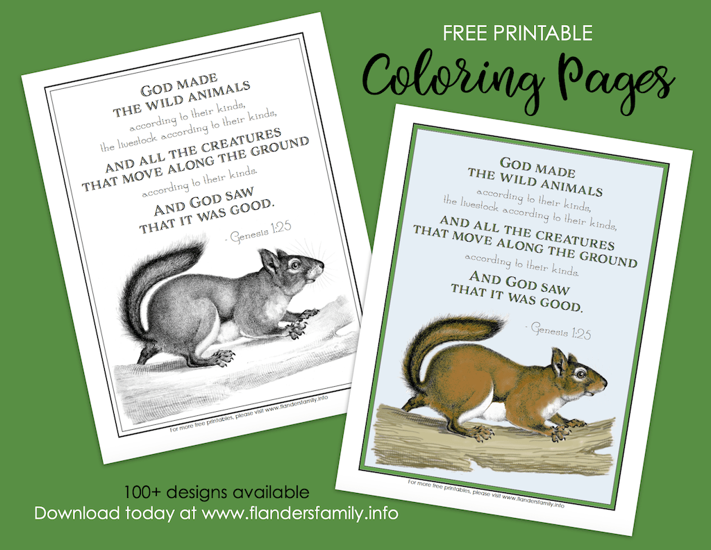 Happy squirrel appreciation day free coloring page