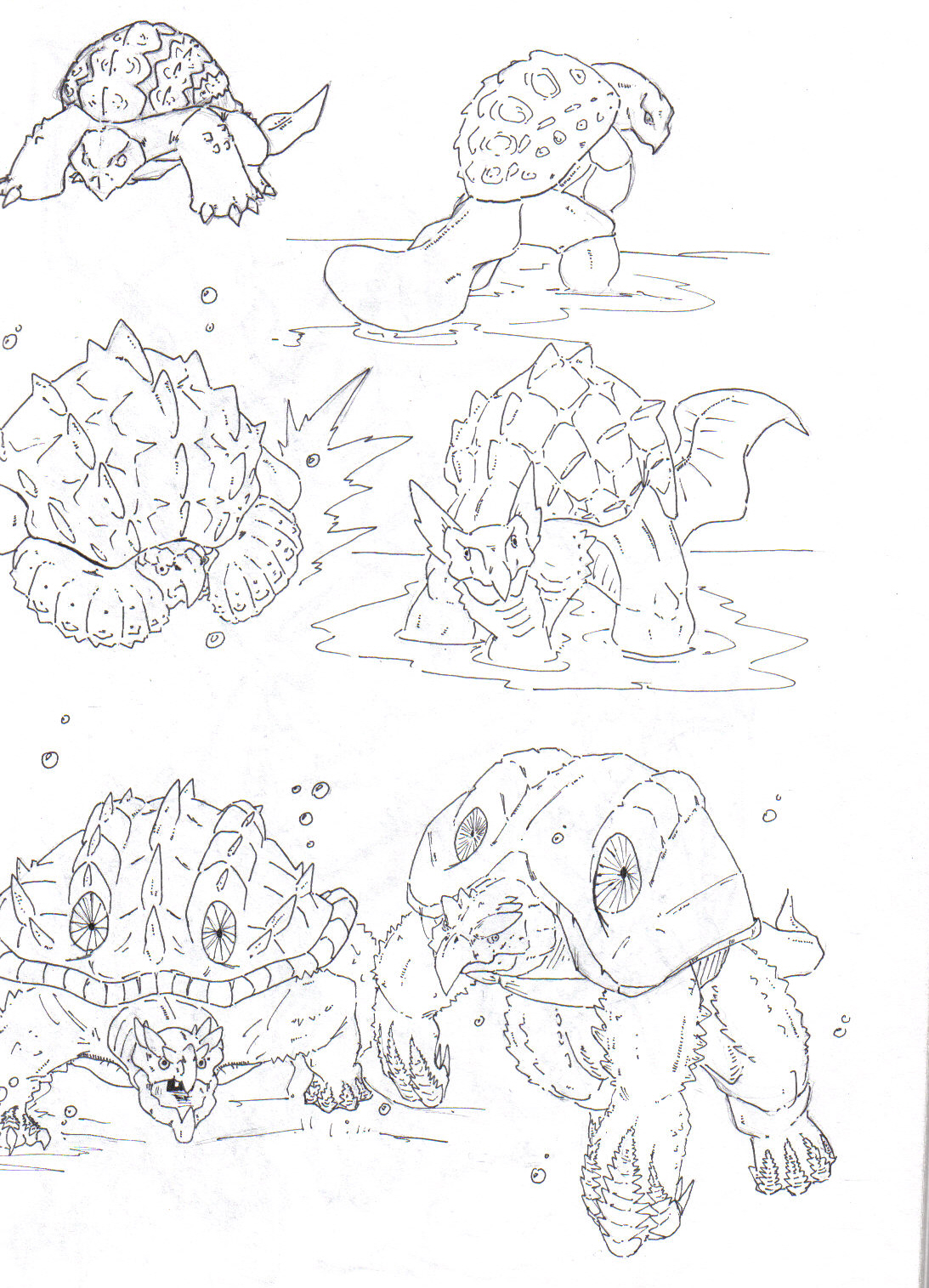 Squirtle evolution by mikedastardly on