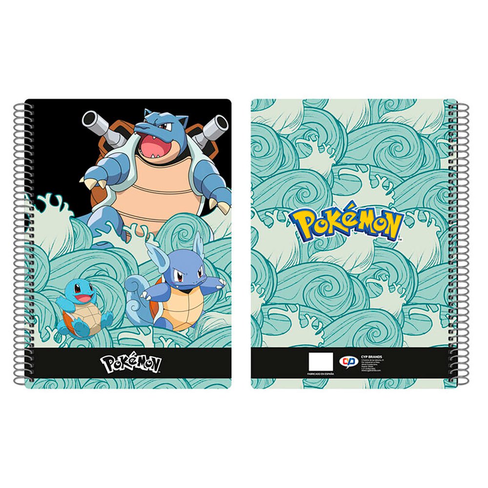 Cyp brands a notebook pokãmon squirtle evolution multicolor kidinn