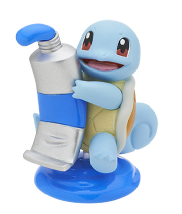 Pocket monsters palette color collection blue squirtle