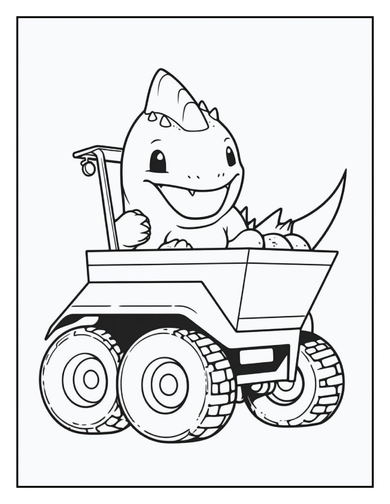 Dinosaur loring pages