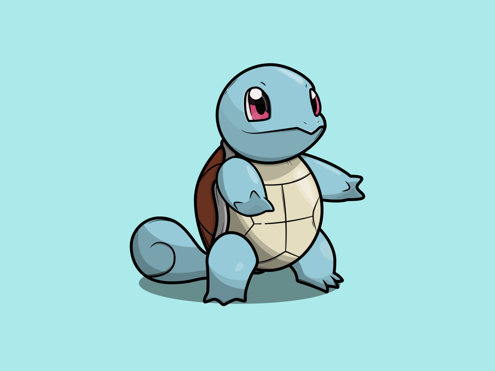Squirtle by louis davis on