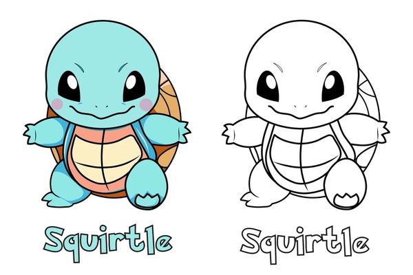 Pokemon coloring pages kids images stock photos d objects vectors