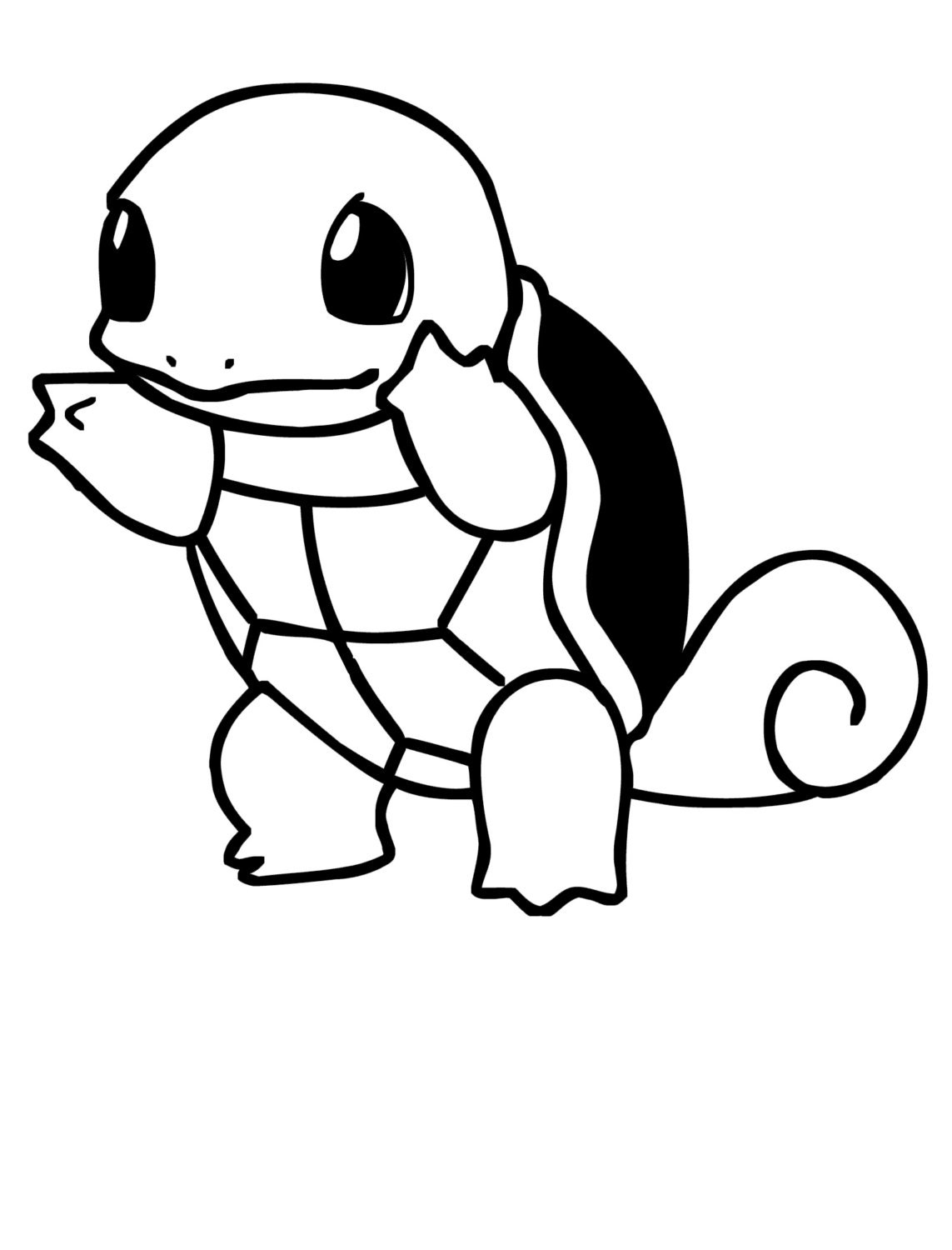 Squirtle pokemon go character creature kids childrens bedroom nursery wall art sticker picture decal