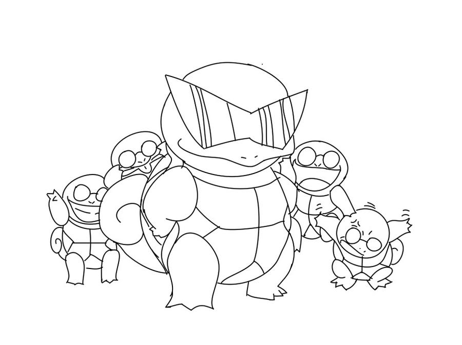 The squirtle squad by helloyoublokes on