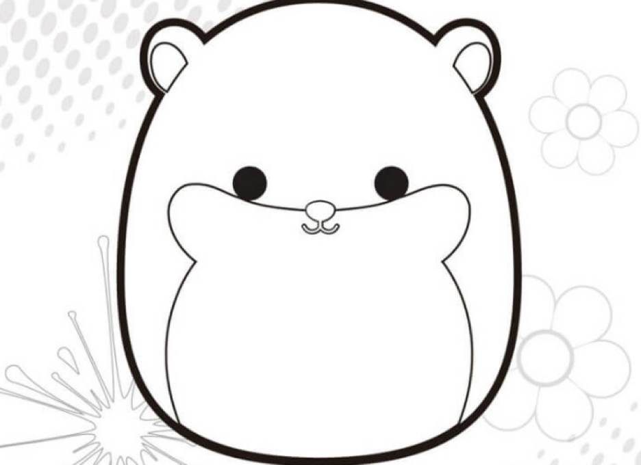 Squishmallow coloring pages