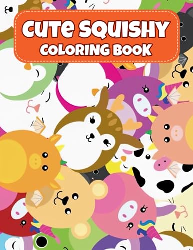 Cute squishy coloring book large giant coloring pages coloring pages for kids ages
