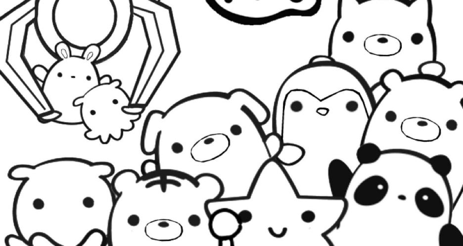 Squishmallow coloring pages