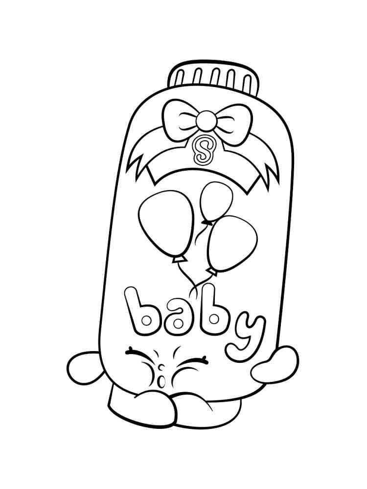 Squishy coloring pages