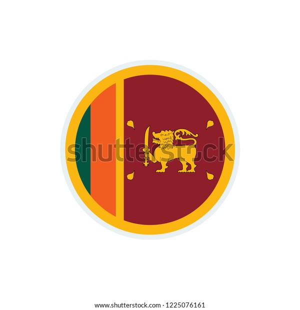 Isolated sri lanka flag photos and images pictures