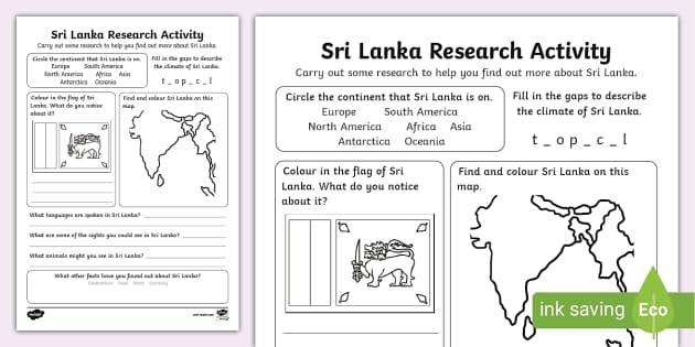 Sri lanka flag coloring sheet teacher