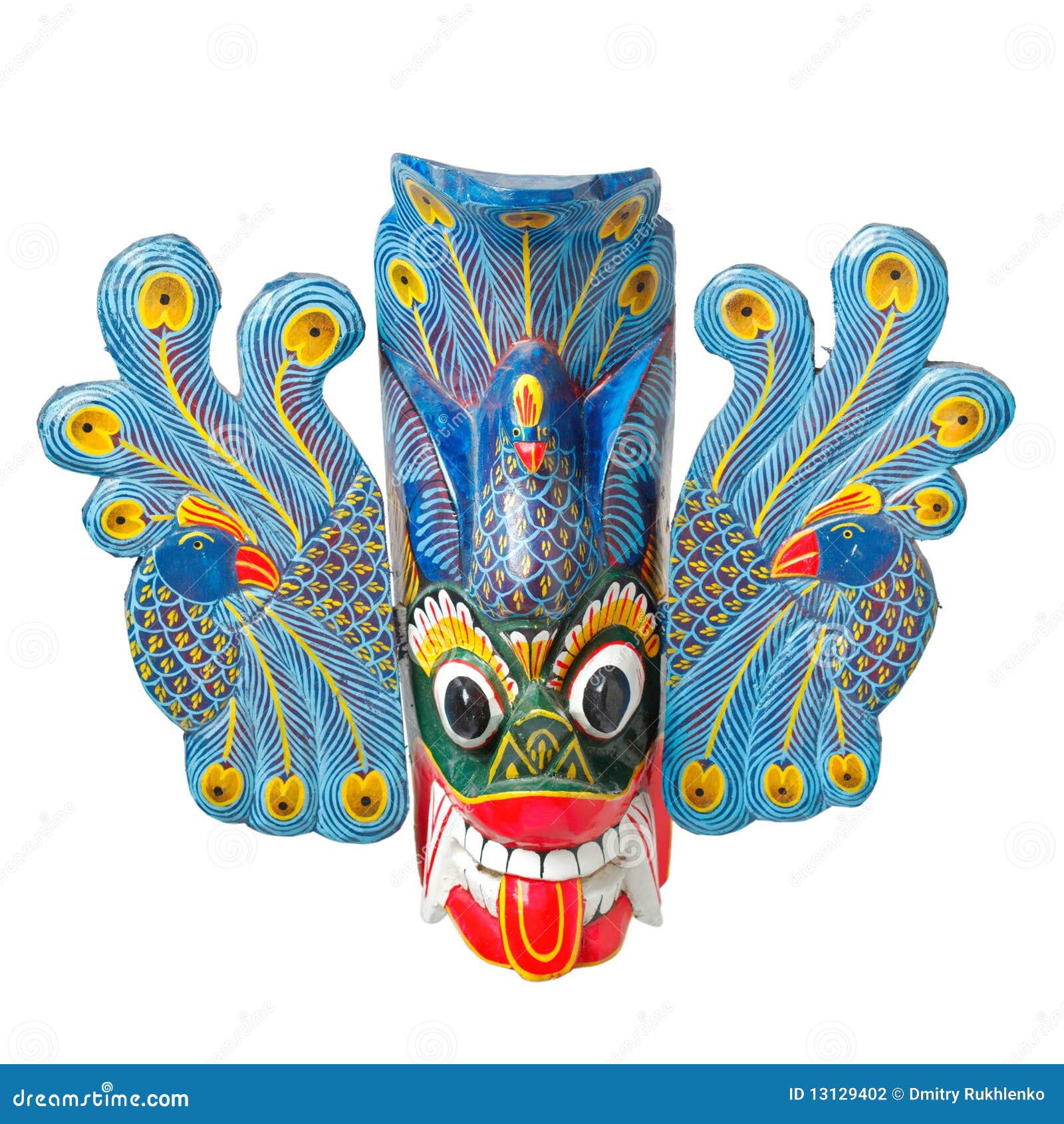 Traditional mask sri lanka stock photos