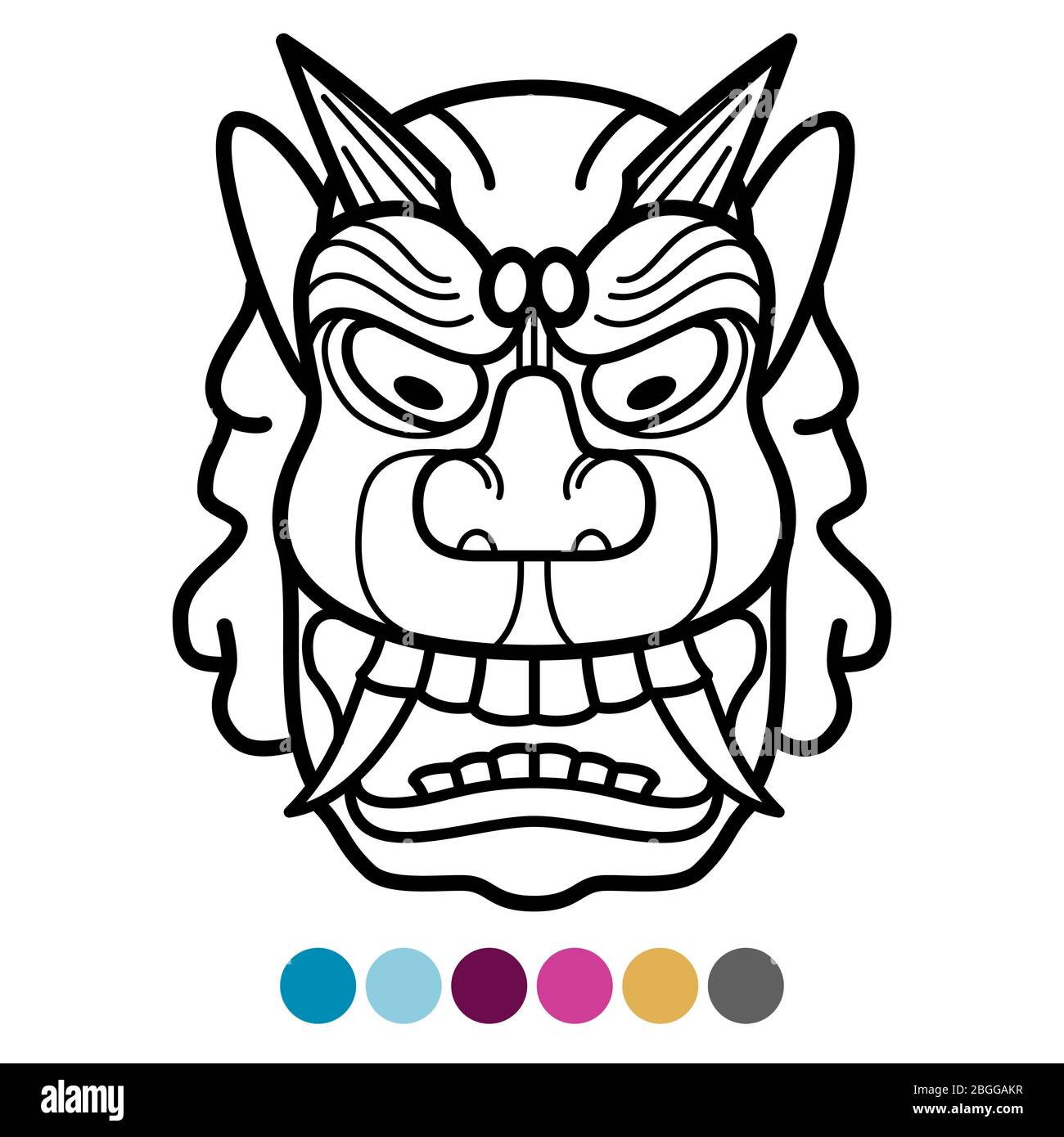 Tribal mask hi