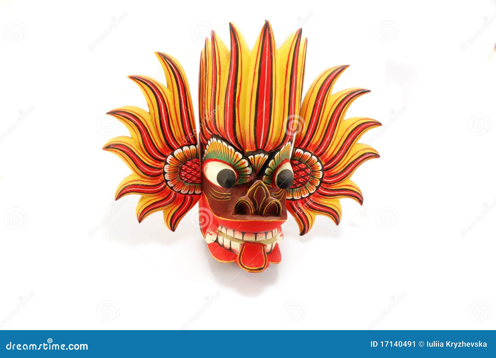 Traditional mask sri lanka stock photos