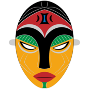 Sri lanka mask template free printable papercraft templates