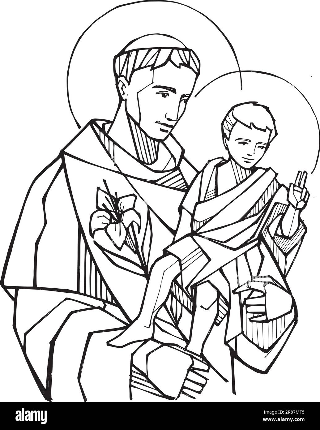 Anthony padua illustration hi