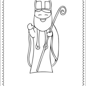 St nicholas coloring pages printable for free download