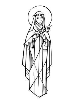 Saint catherine of siena images â browse photos vectors and video