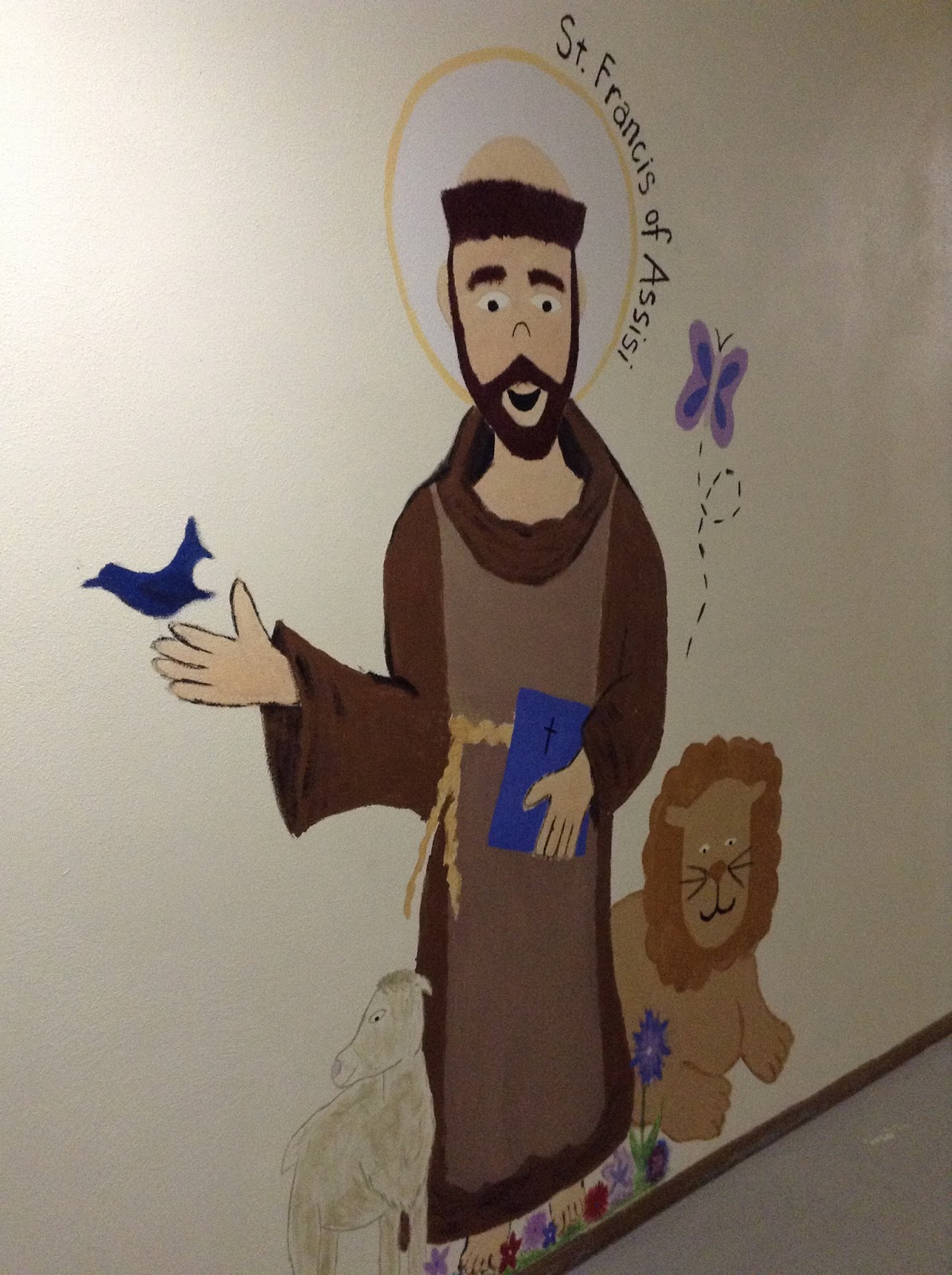 Look to him and be radiant saints coloring pages