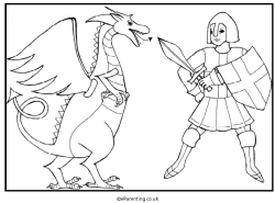 St georges day louring pictures