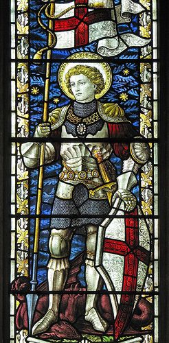 St george stained glass art stained glass windows church stained glass church