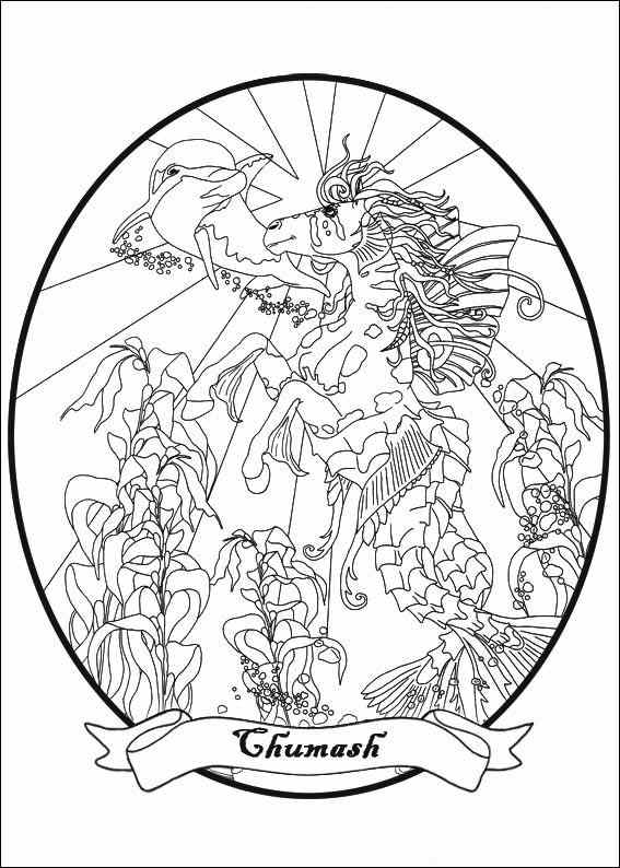 Bella sara coloring page