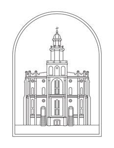 Saint george utah temple â latter day baby