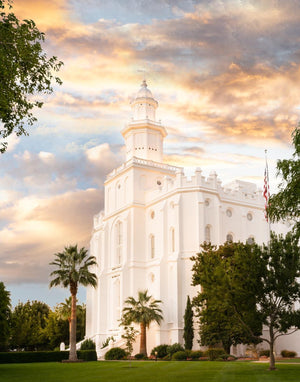 St george utah temple pictures art â