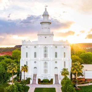 St george temple painting
