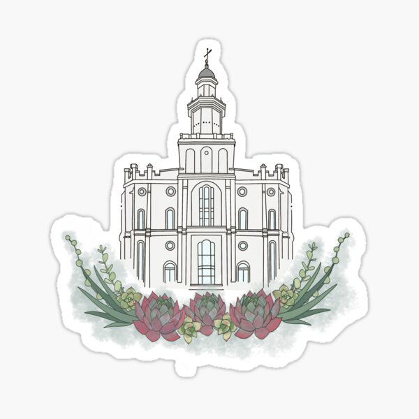 St george utah stickers for sale