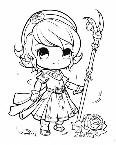 Printable joan of arc pages