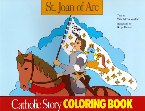 St joan of arc coloring book