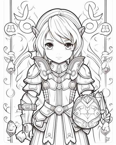 Printable joan of arc pages