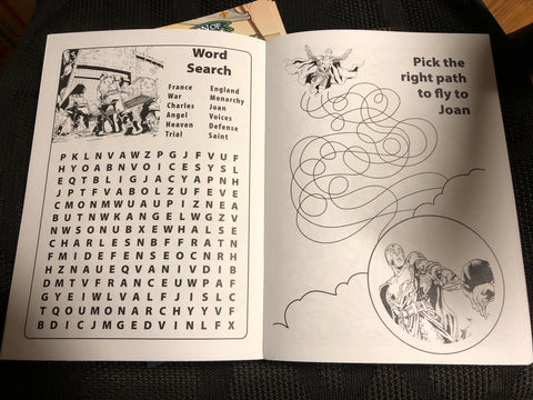 Ic st joan of arc coloring and activity book â dumb ox publications