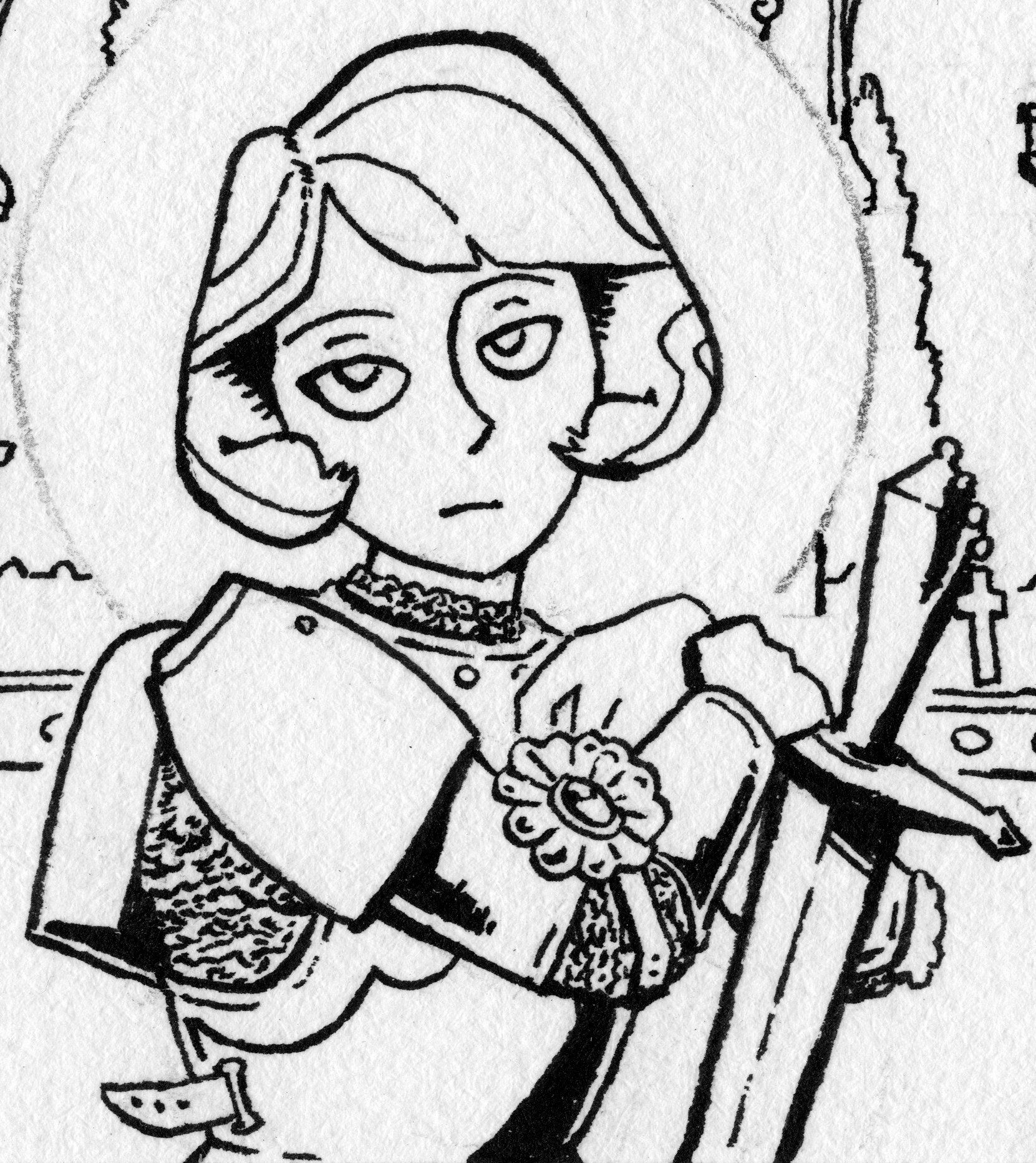 Hirotonfa on x st joan of arc wip httpstcoriaqaknvd x